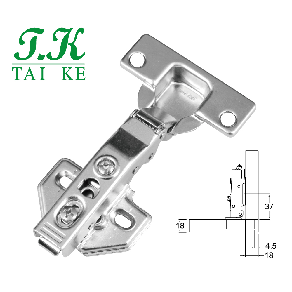 TK- Third-Generation - Buffering Door Cabinet Hinge (Two Holes)