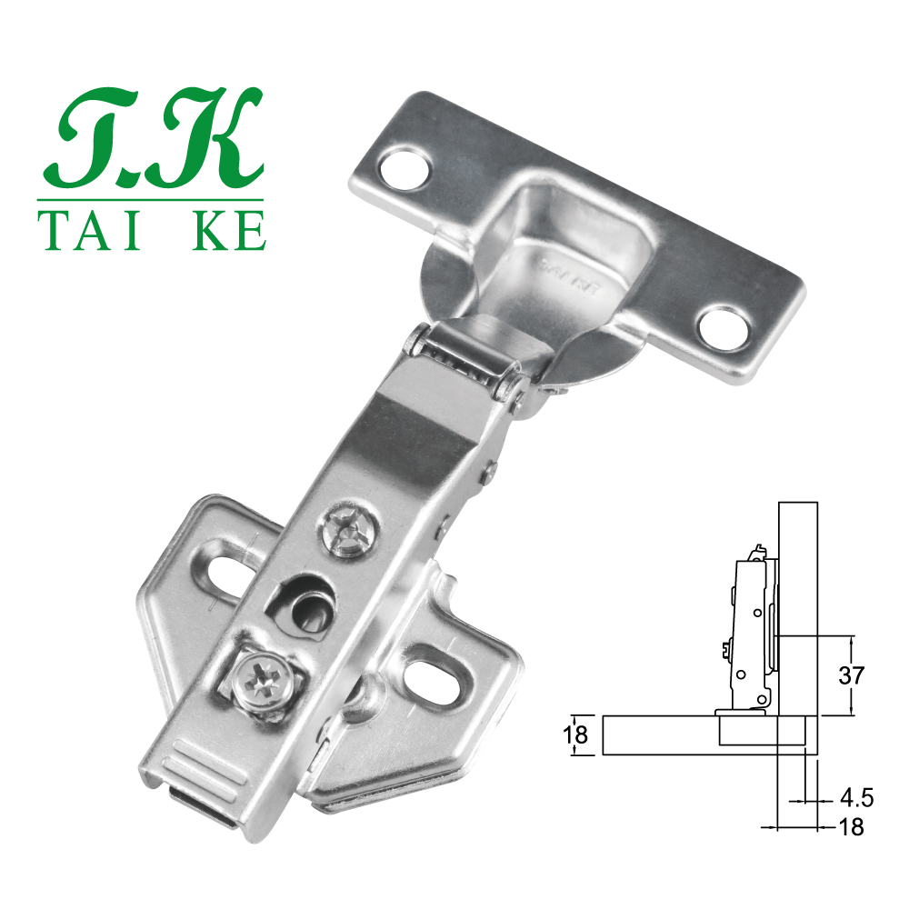 TK- 4 Generation -Buffering Door Cabinet Hinge (Two Holes)