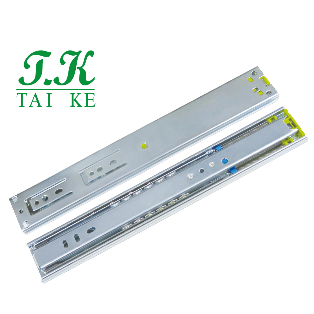 TK- Buffered-Three-Fold Draw Slide Rail