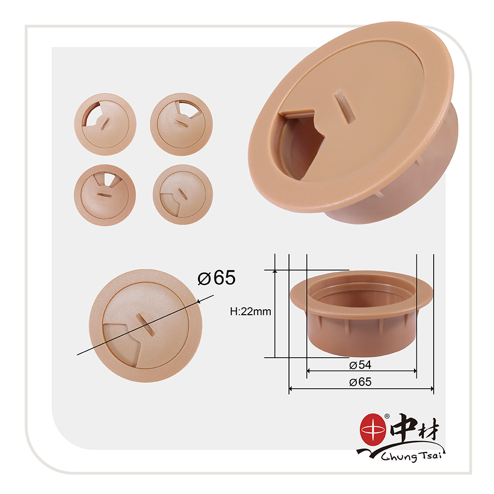 Cable Grommet (Modern Gold)　